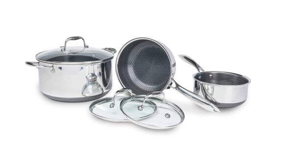 hexclad hybrid cookware set